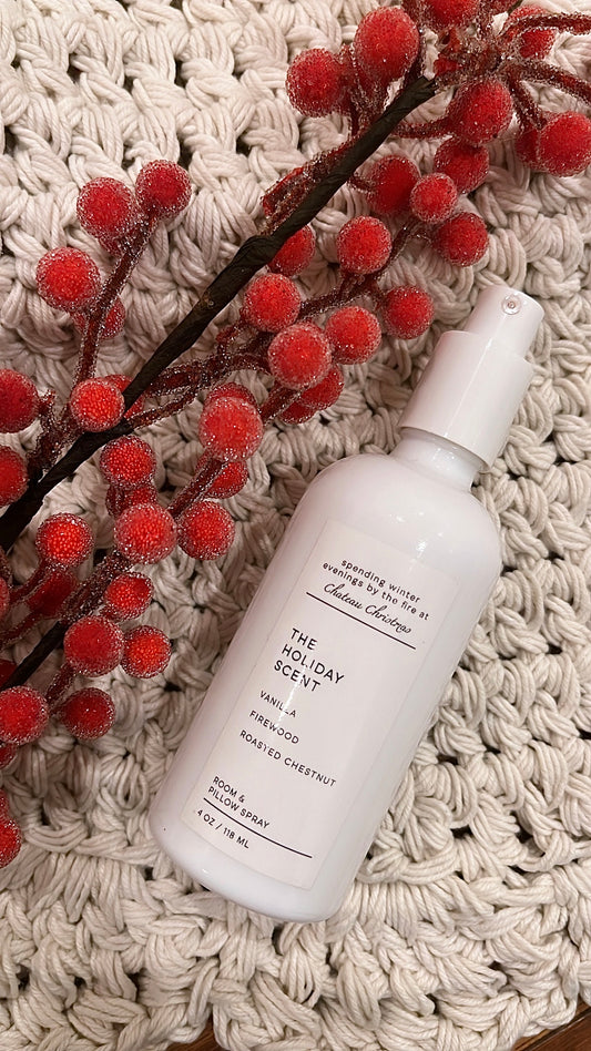 The Holiday Scent Room and Pillow Spray